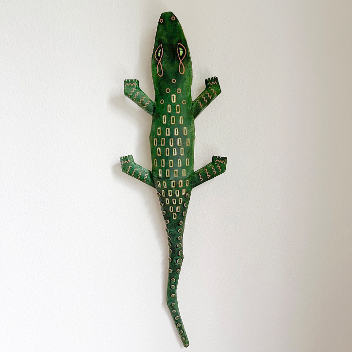 Paper Mache Alligator