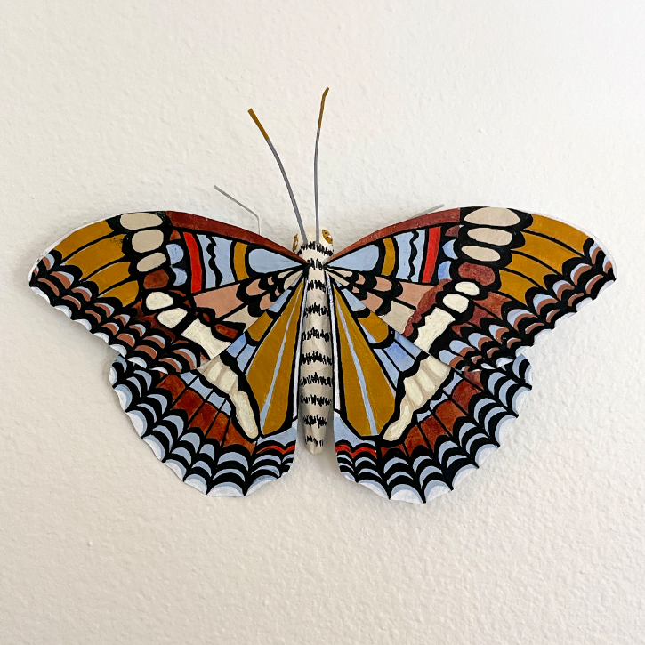 Paper Mache California Sister Butterfly