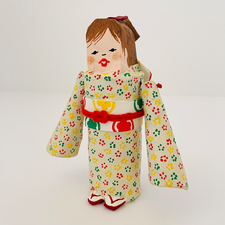 Mariya, Paper Mache Gril in Kimono